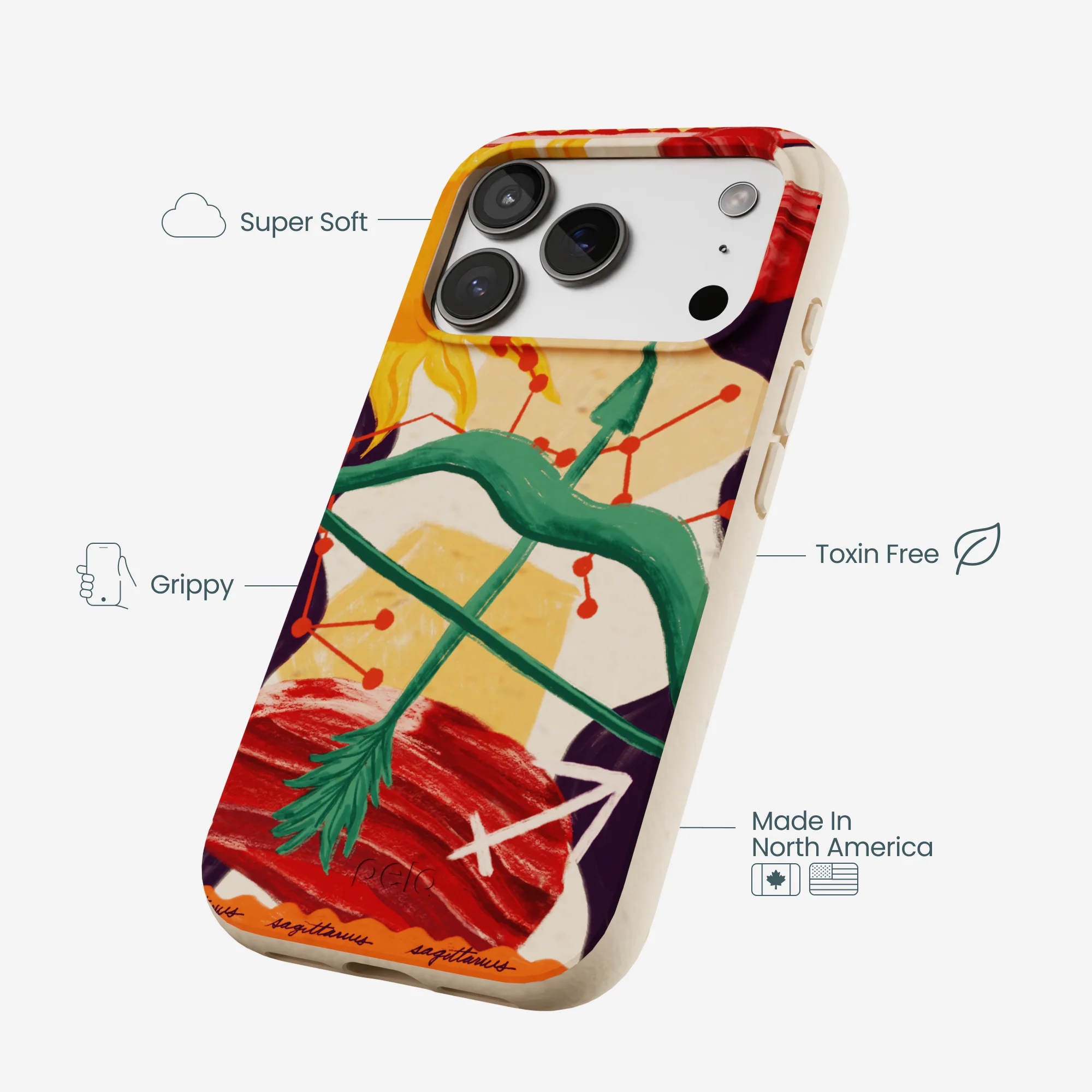 Seashell Sagittarius Archer iPhone 17 Pro Case - Image 4