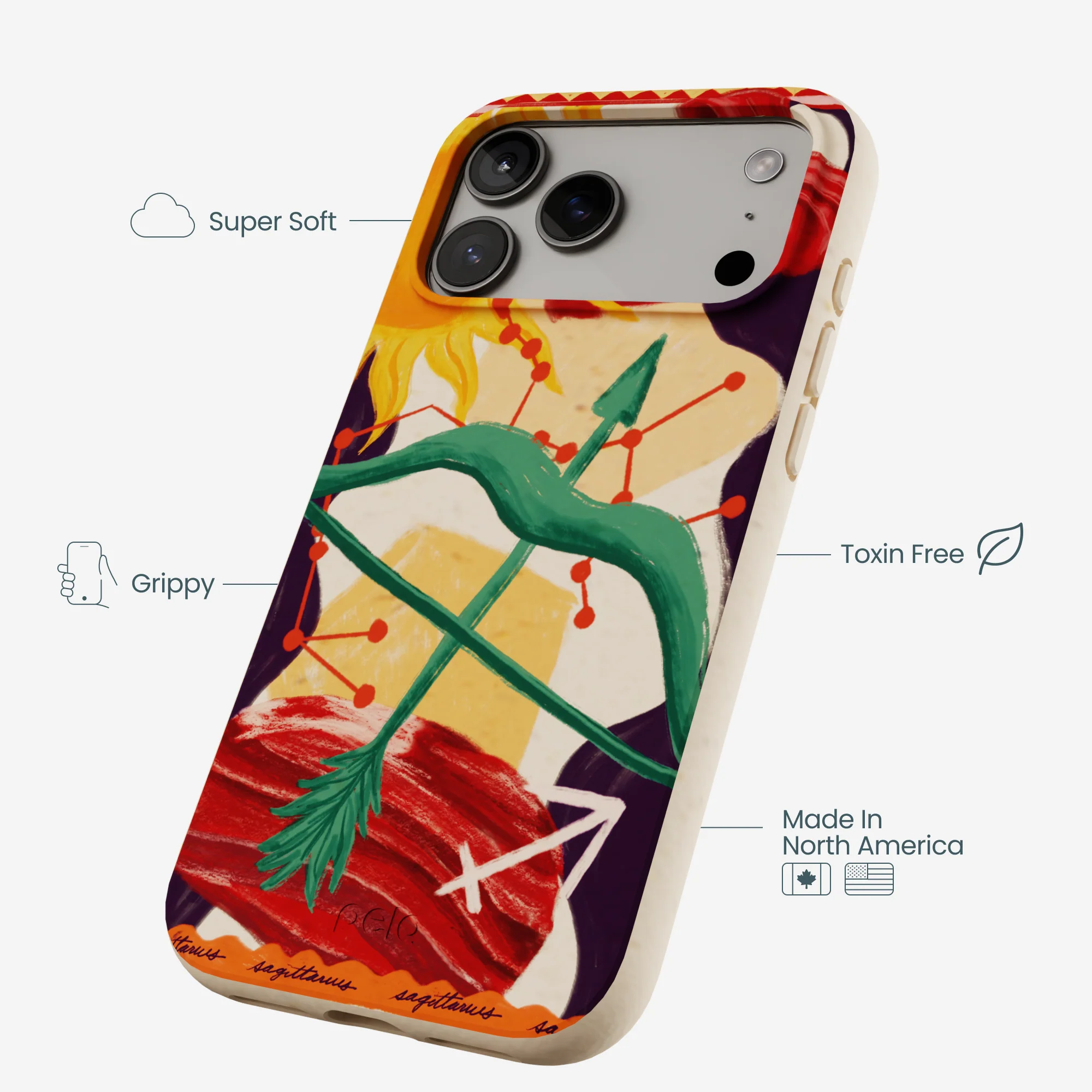 Seashell Sagittarius Archer iPhone 17 Pro Max Case - Image 4