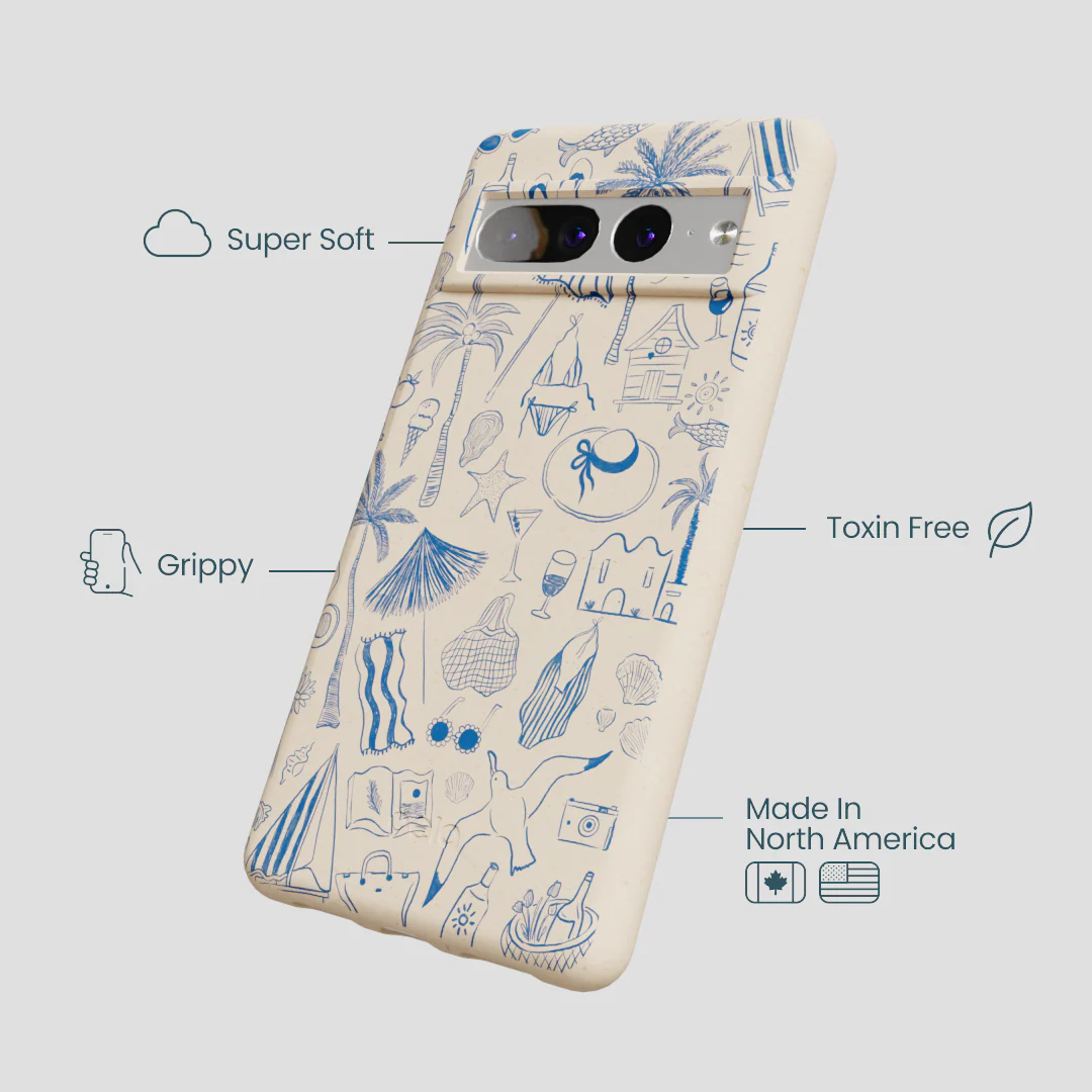 Seashell Salted Ink Google Pixel 7 Pro Case - Image 4
