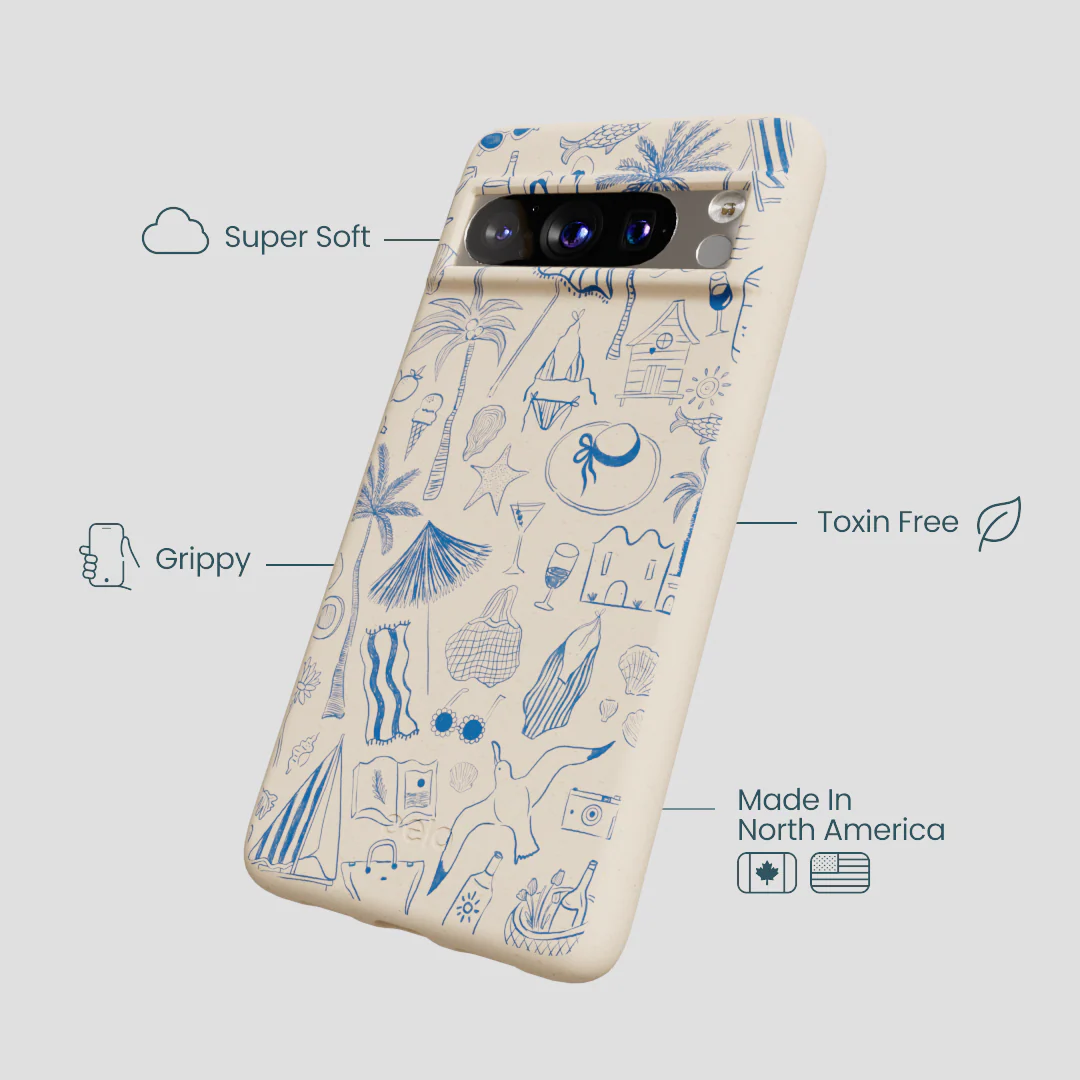Seashell Salted Ink Google Pixel 8 Pro Case - Image 4