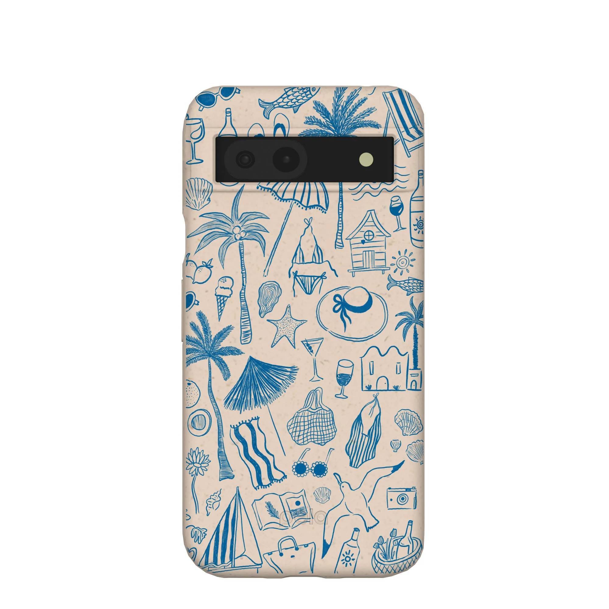 Seashell Salted Ink Google Pixel 8a Case