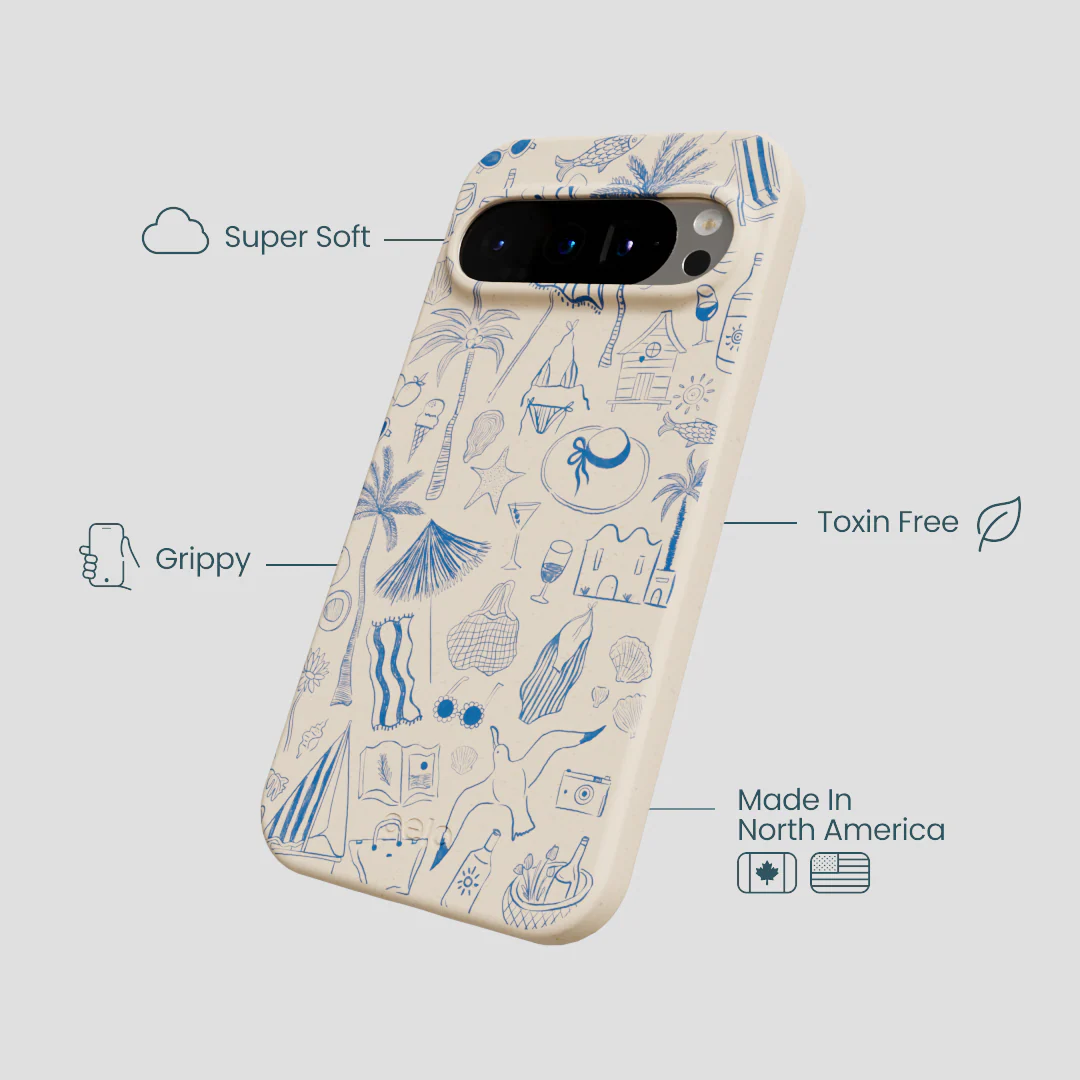 Seashell Salted Ink Google Pixel 9/9 Pro Case - Image 4