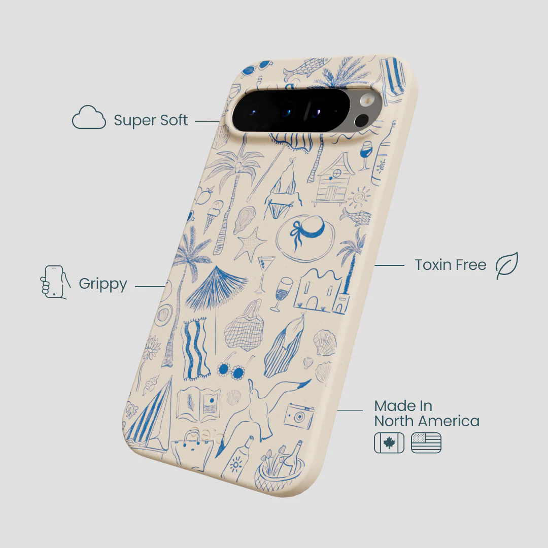 Seashell Salted Ink Google Pixel 9 Pro XL Case - Image 4