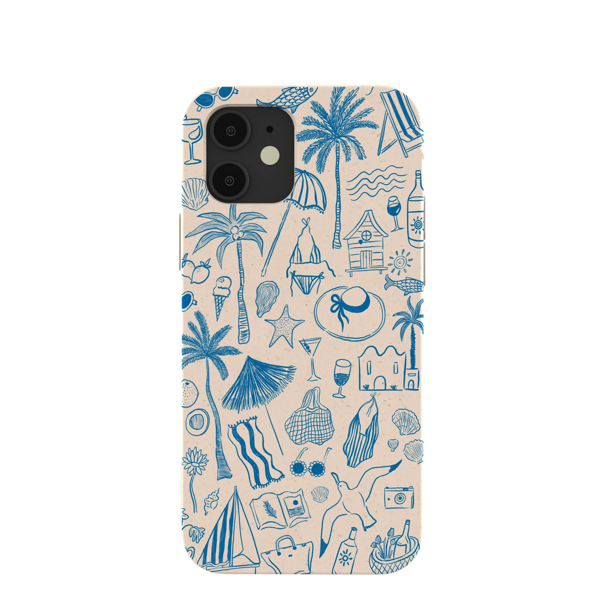 Seashell Salted Ink iPhone 12/ iPhone 12 Pro Case