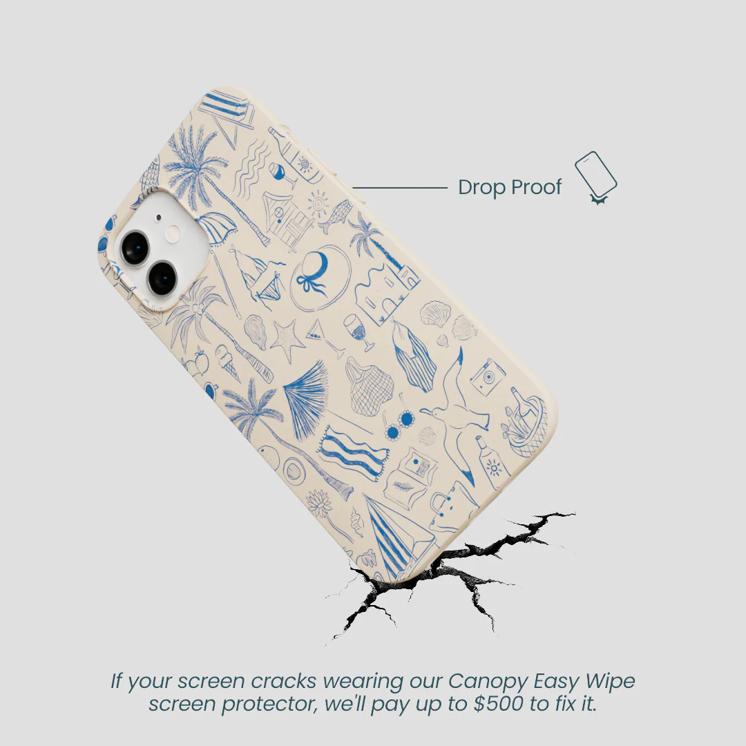 Seashell Salted Ink iPhone 12/ iPhone 12 Pro Case - Image 5