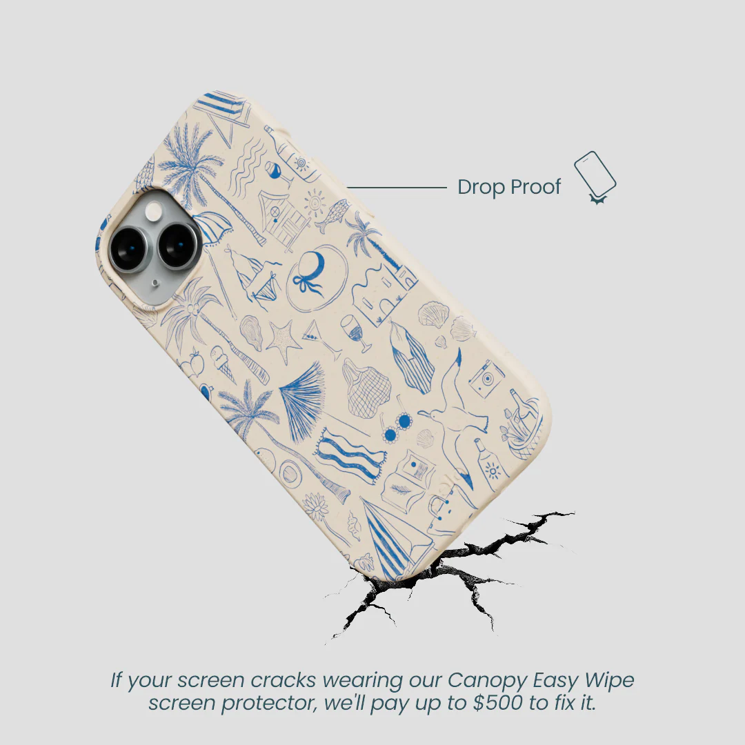 Seashell Salted Ink iPhone 14 Case - Image 5