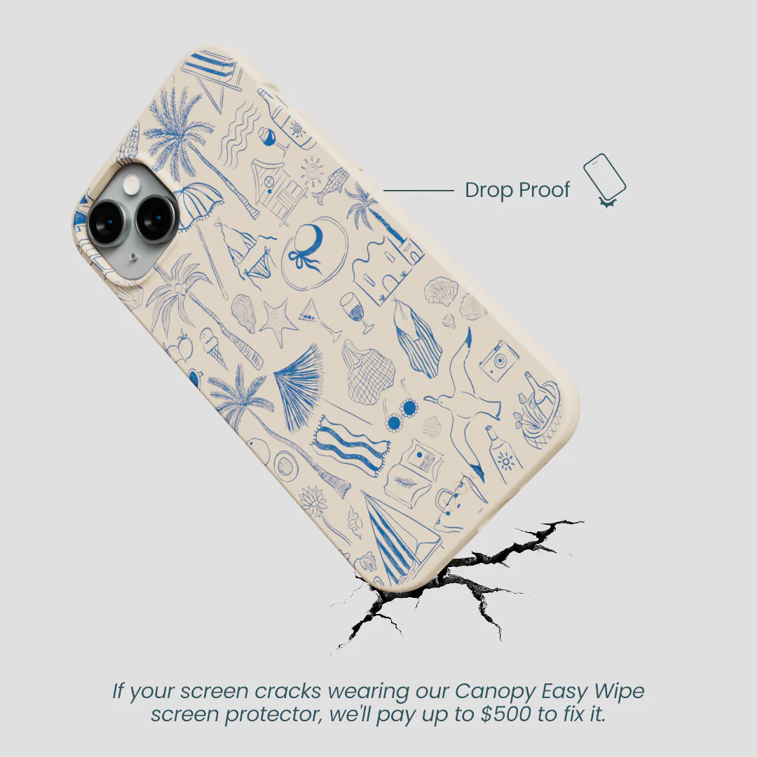 Seashell Salted Ink iPhone 14 Plus Case - Image 5