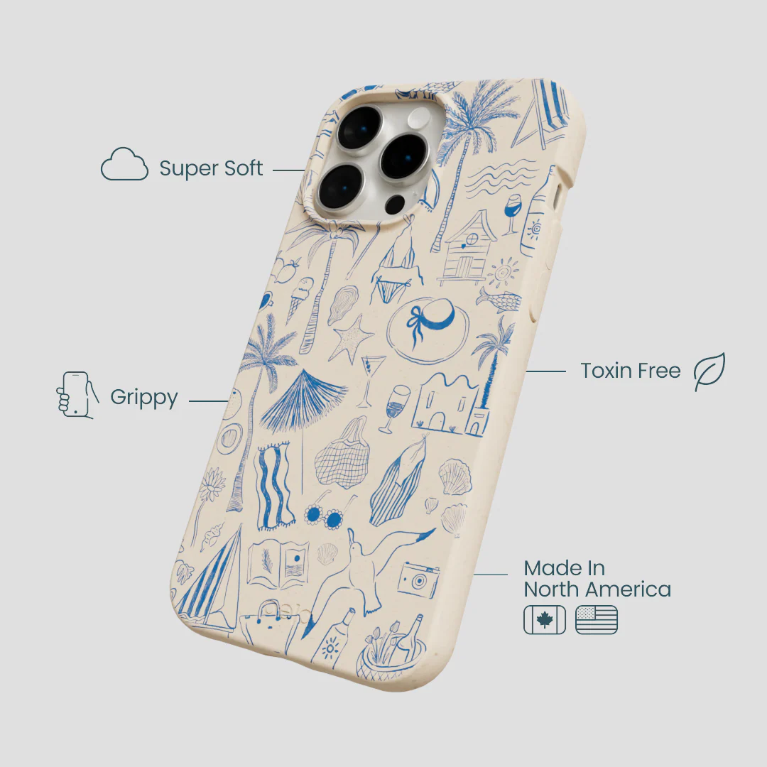 Seashell Salted Ink iPhone 14 Pro Max Case - Image 4