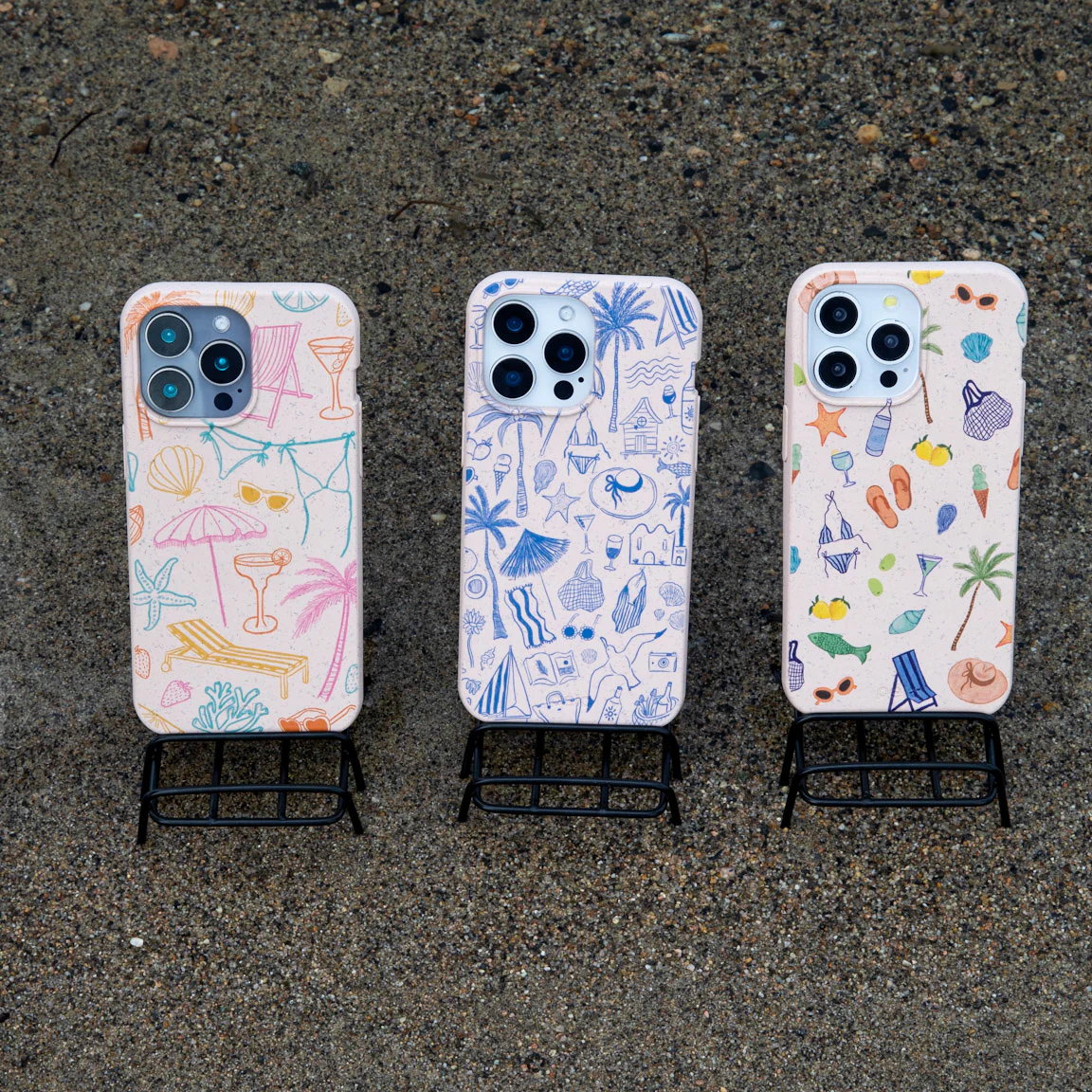 Seashell Salted Ink iPhone 16 Plus Case - Image 9