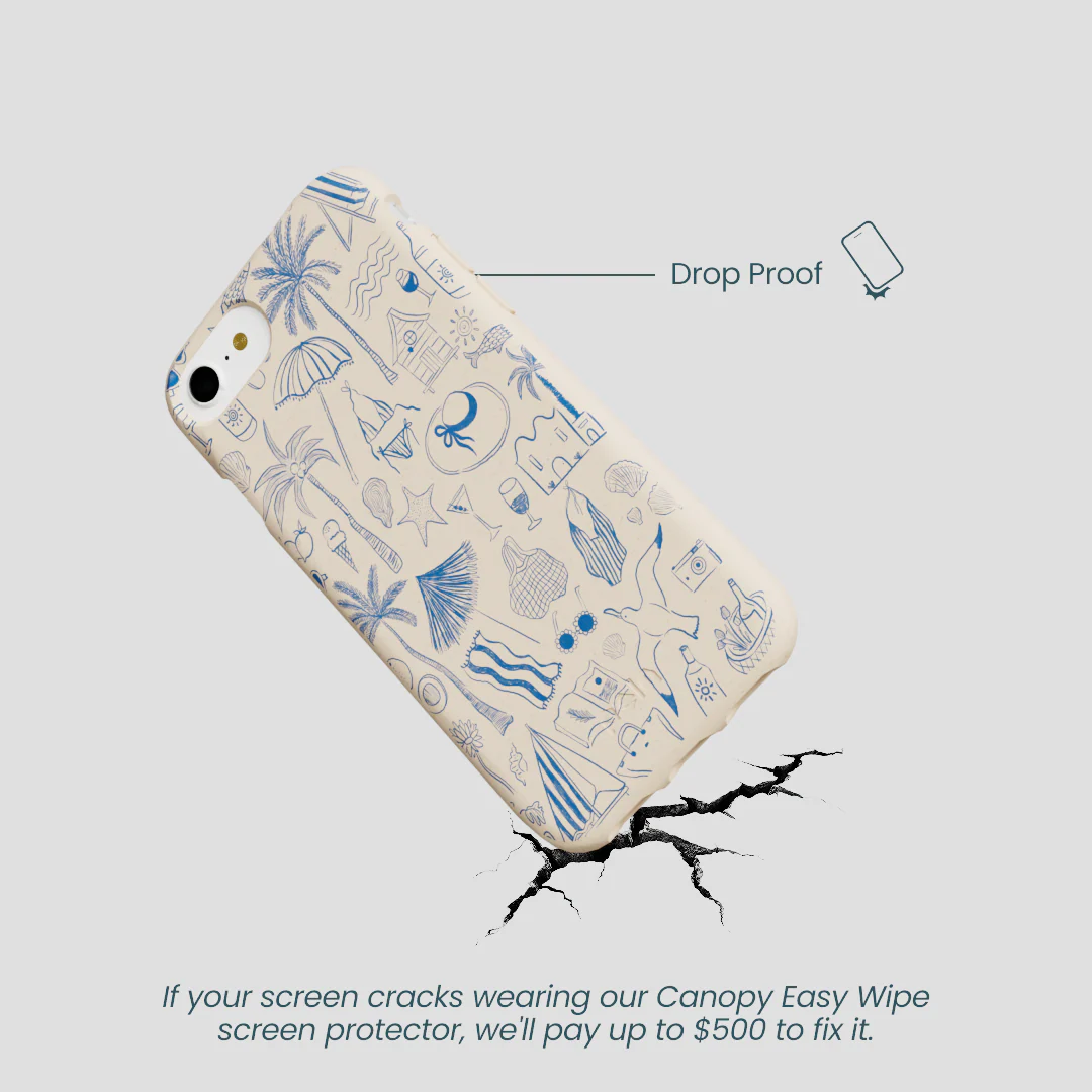 Seashell Salted Ink iPhone 6/6s/7/8/SE Case - Image 5