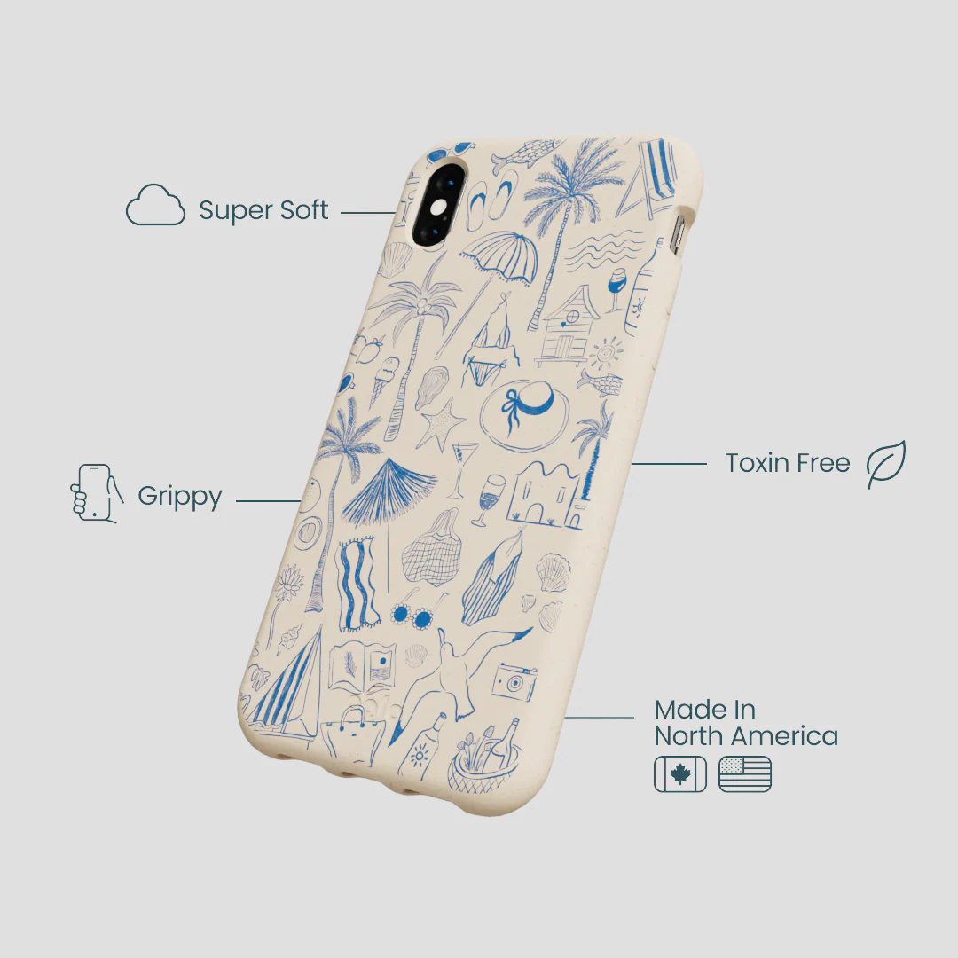 Seashell Salted Ink iPhone XR Case - Image 4