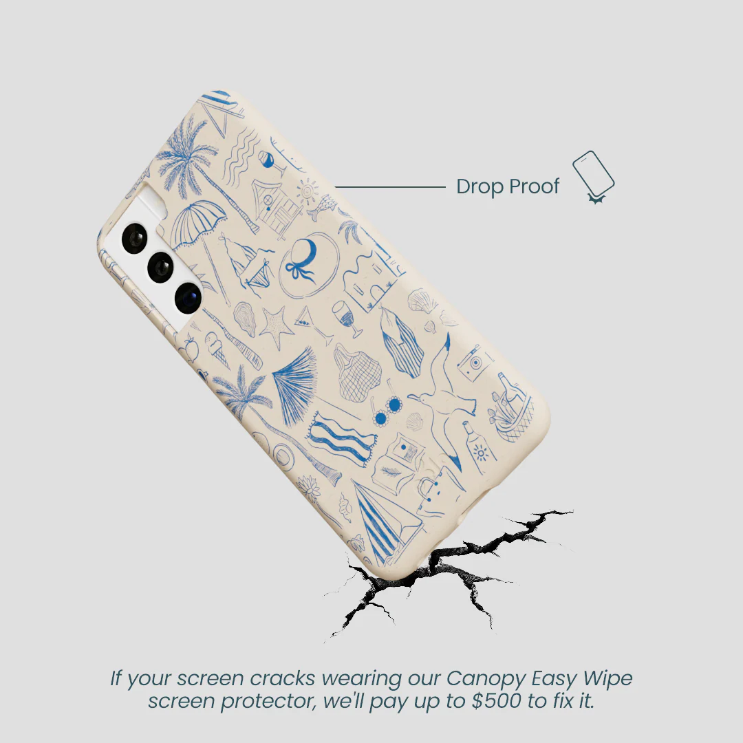 Seashell Salted Ink Samsung Galaxy S22 Case - Image 5