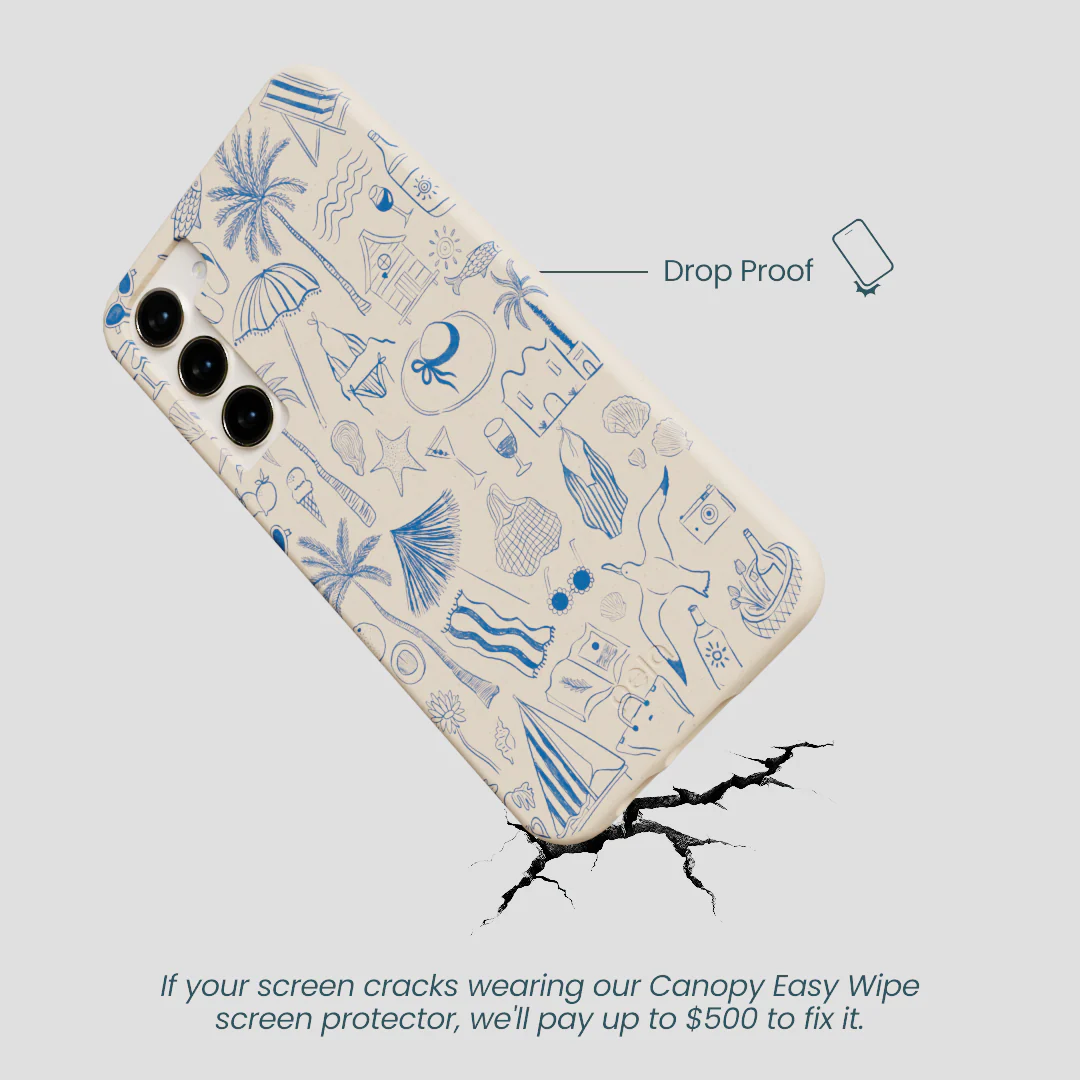 Seashell Salted Ink Samsung Galaxy S23+(Plus) Case - Image 5