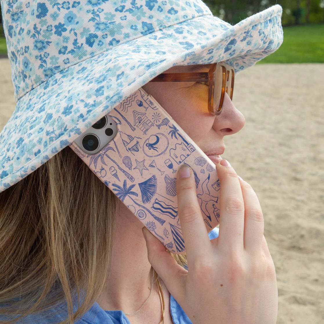 Seashell Salted Ink Samsung Galaxy S24+(Plus) Case - Image 9