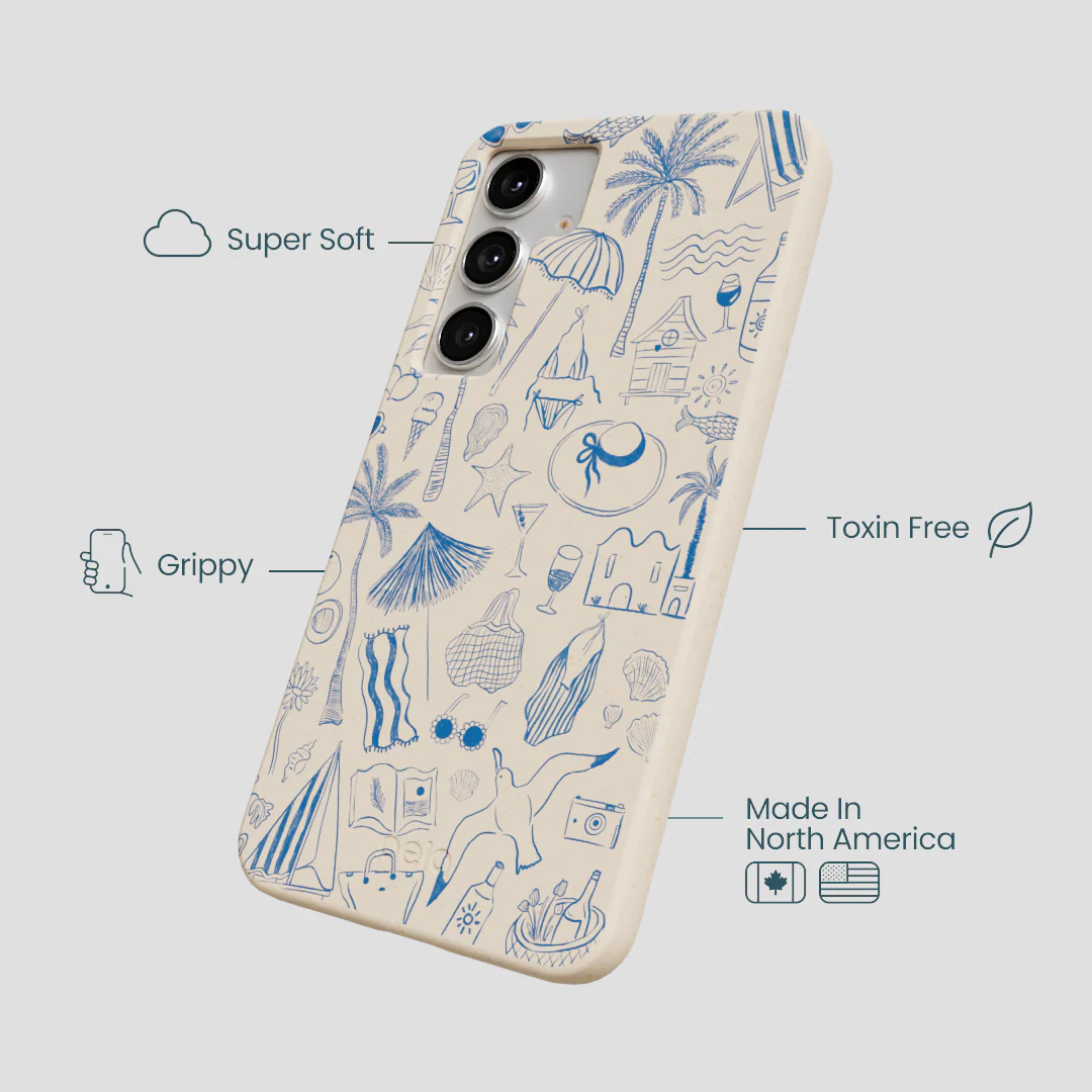 Seashell Salted Ink Samsung Galaxy S25+(Plus) Case - Image 4