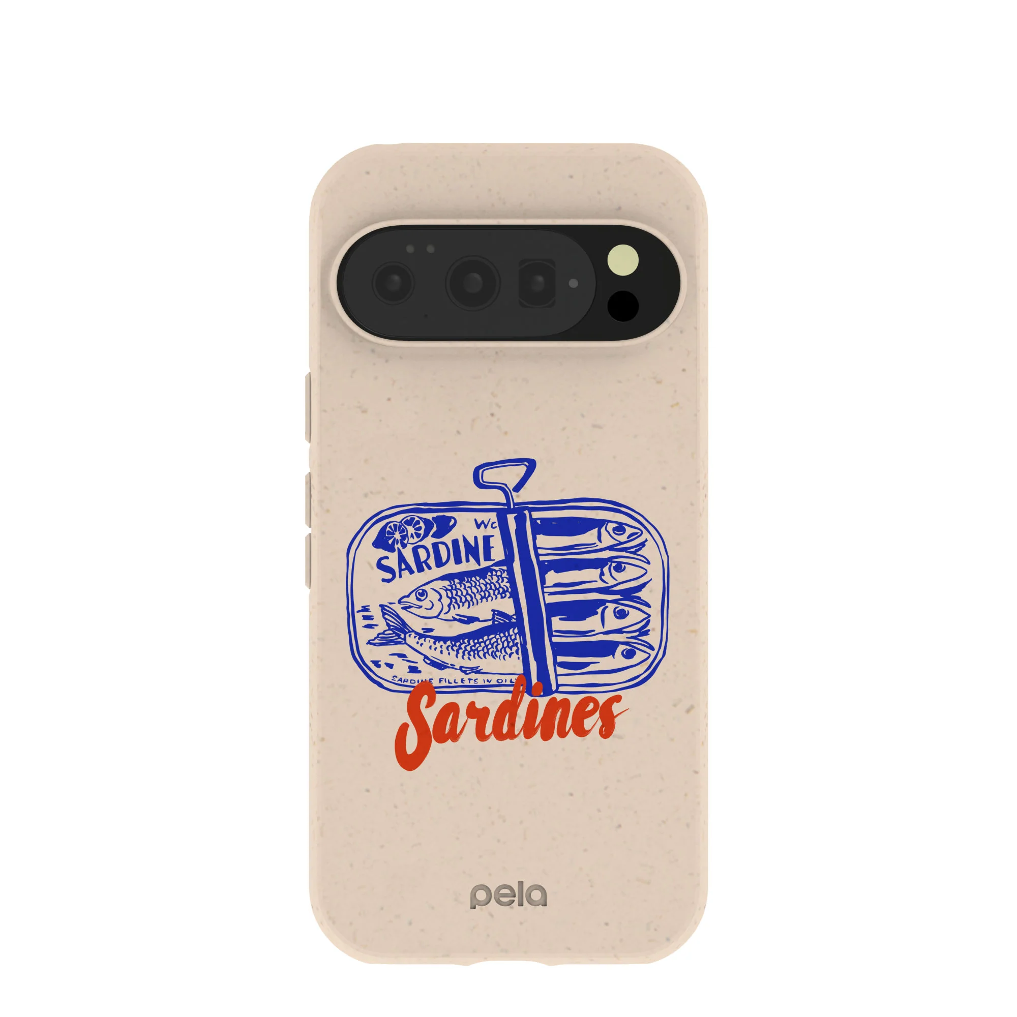 Seashell Sardines Google Pixel 10/10 Pro Case
