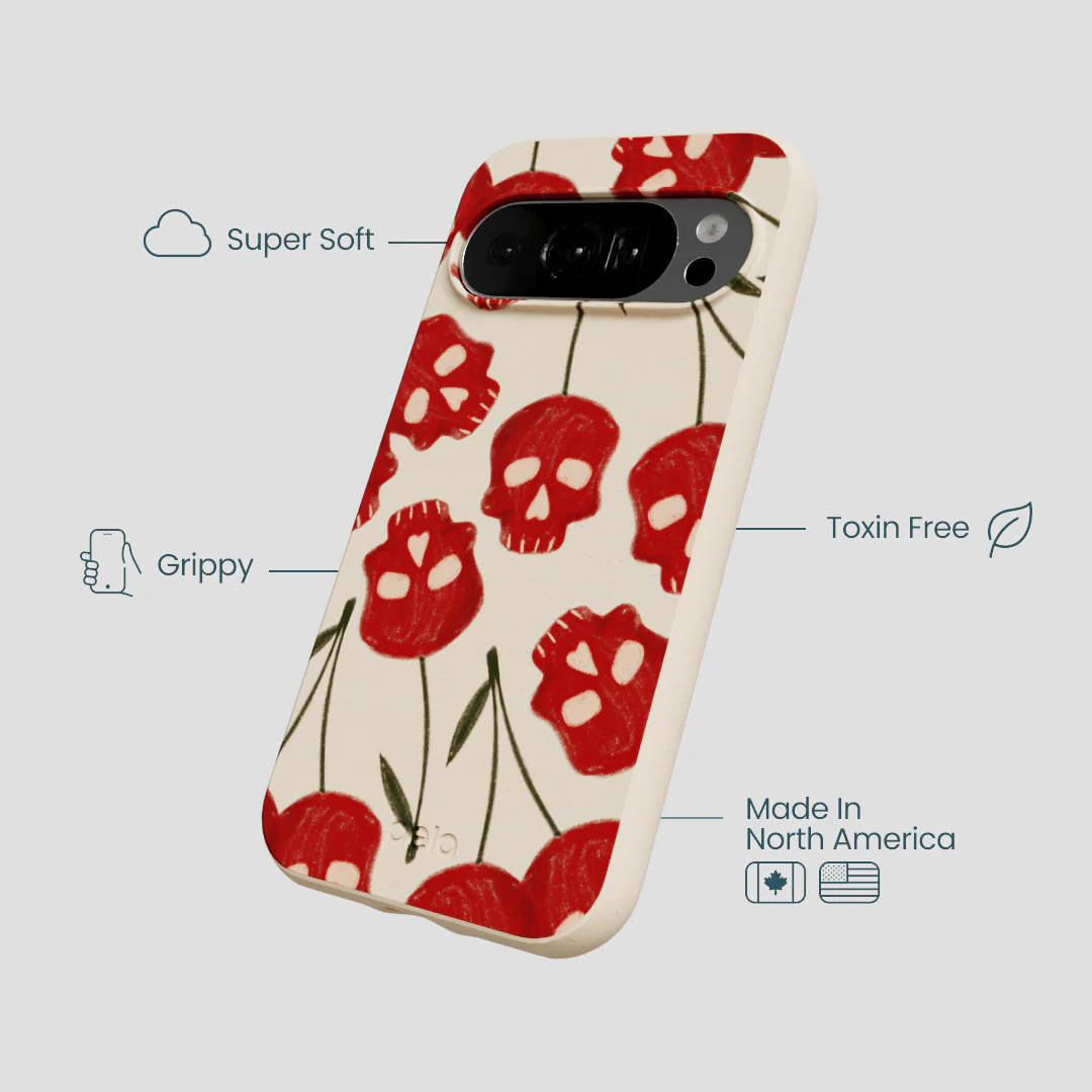Seashell Scary Cherry Google Pixel 10/10 Pro Case - Image 3