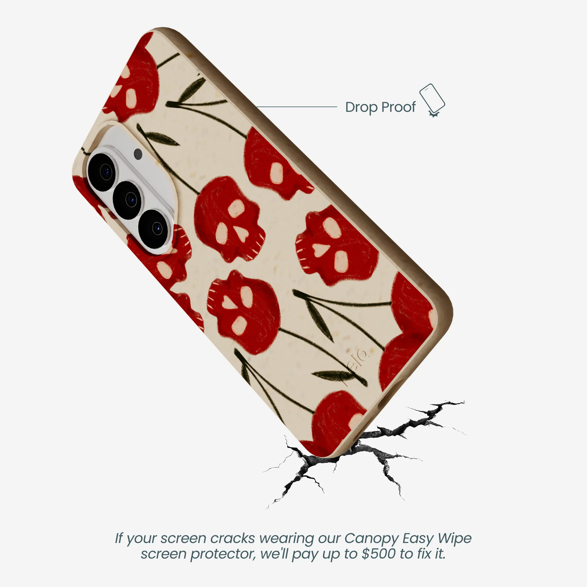 Seashell Scary Cherry Samsung Galaxy S26 Case - Image 4