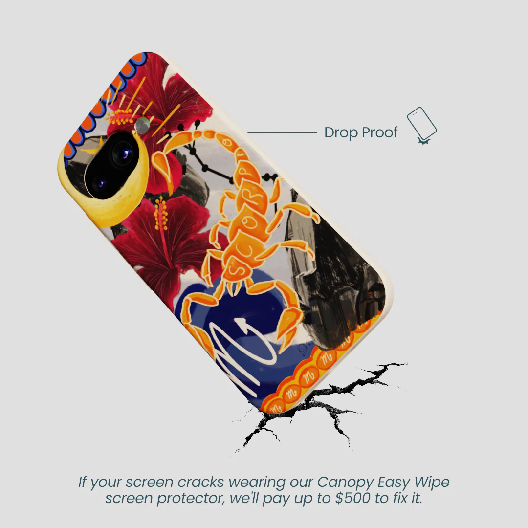 Seashell Scorpio Scorpion Google Pixel 9a Case - Image 4