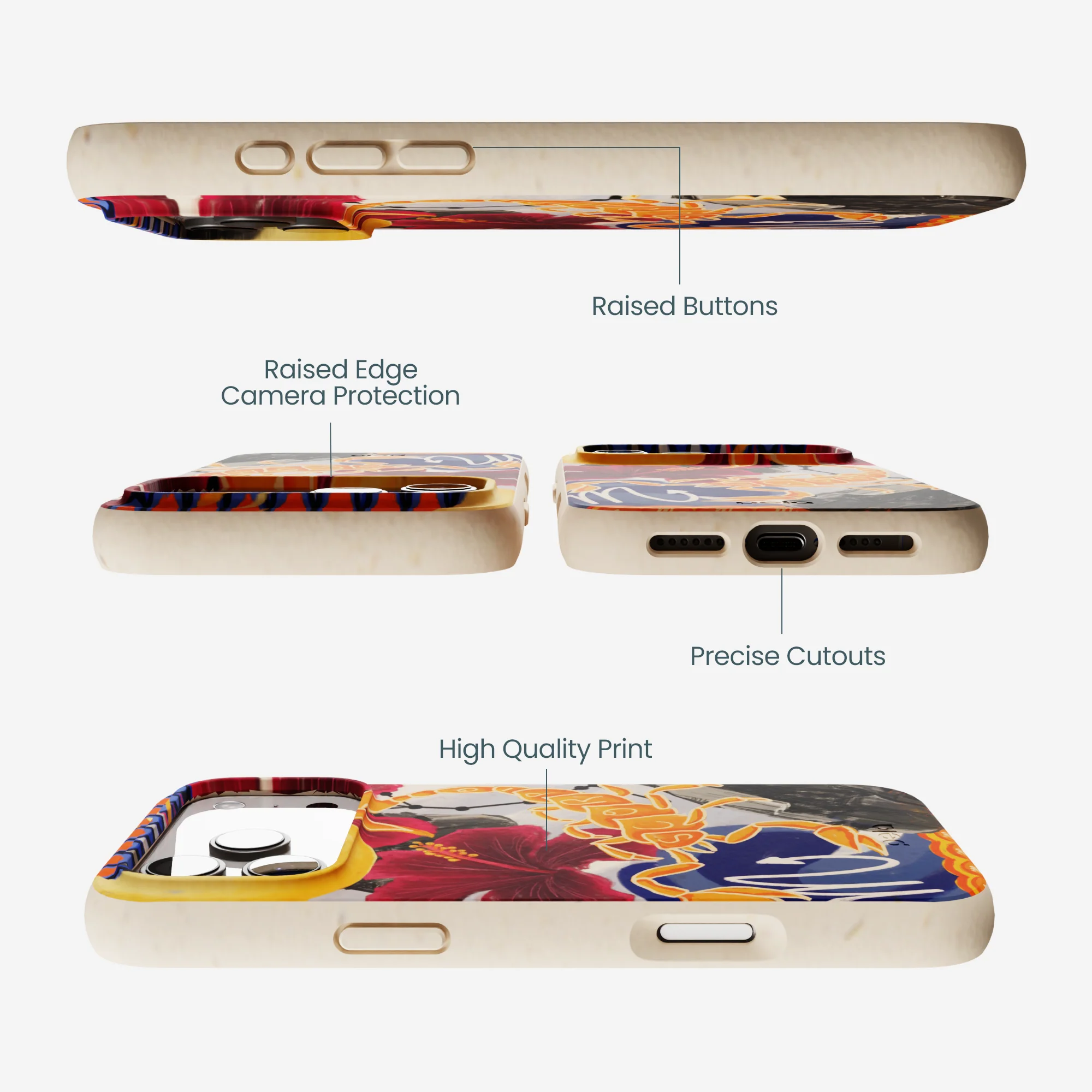 Seashell Scorpio Scorpion iPhone 17 Pro Max Case - Image 3