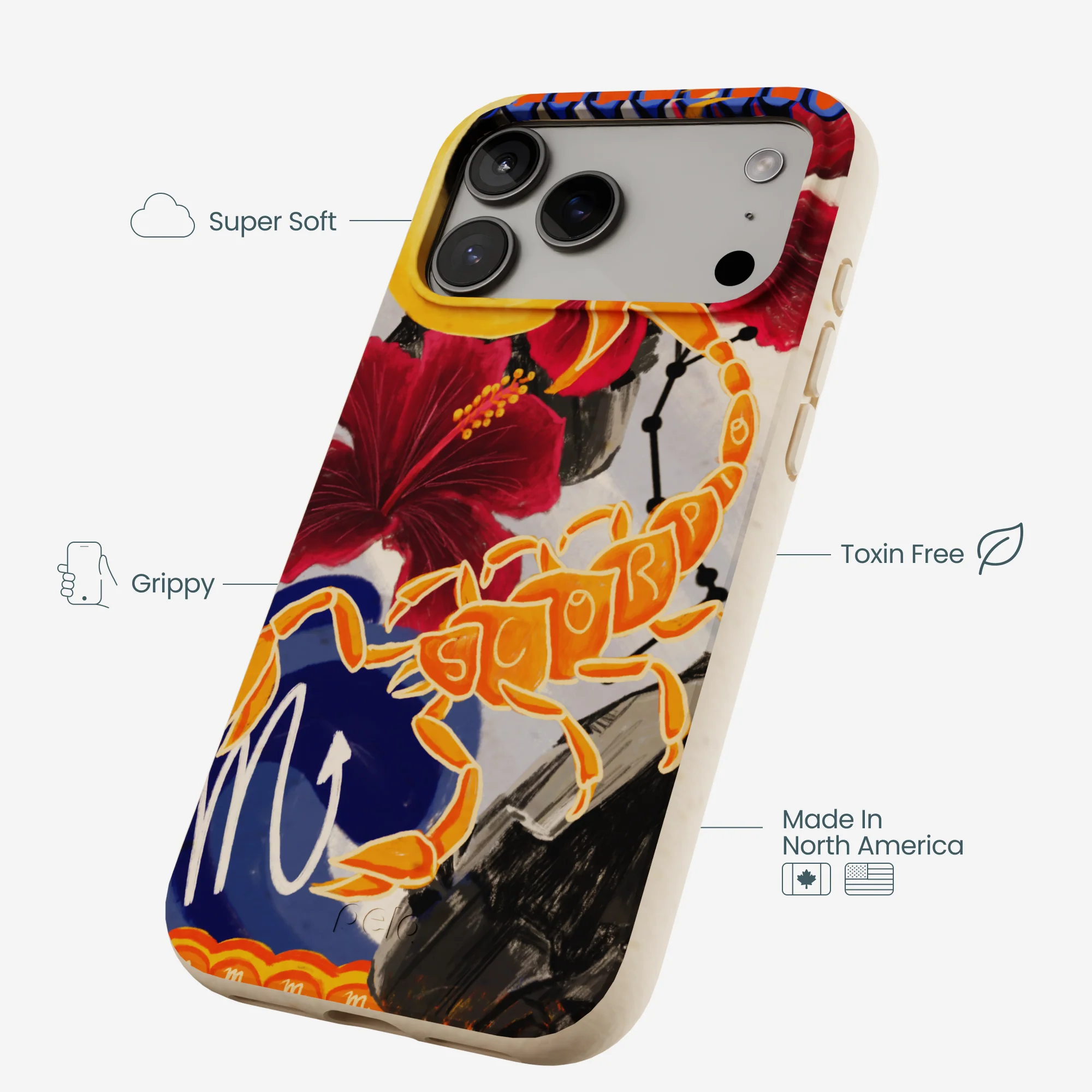 Seashell Scorpio Scorpion iPhone 17 Pro Max Case - Image 4