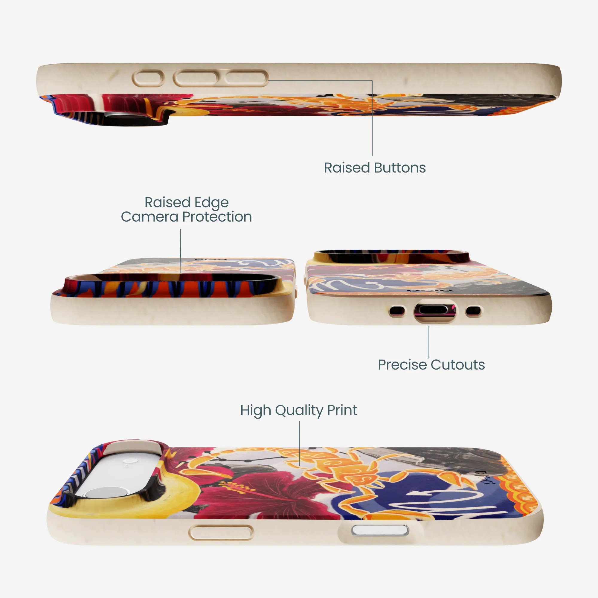 Seashell Scorpio Scorpion iPhone Air Case - Image 2