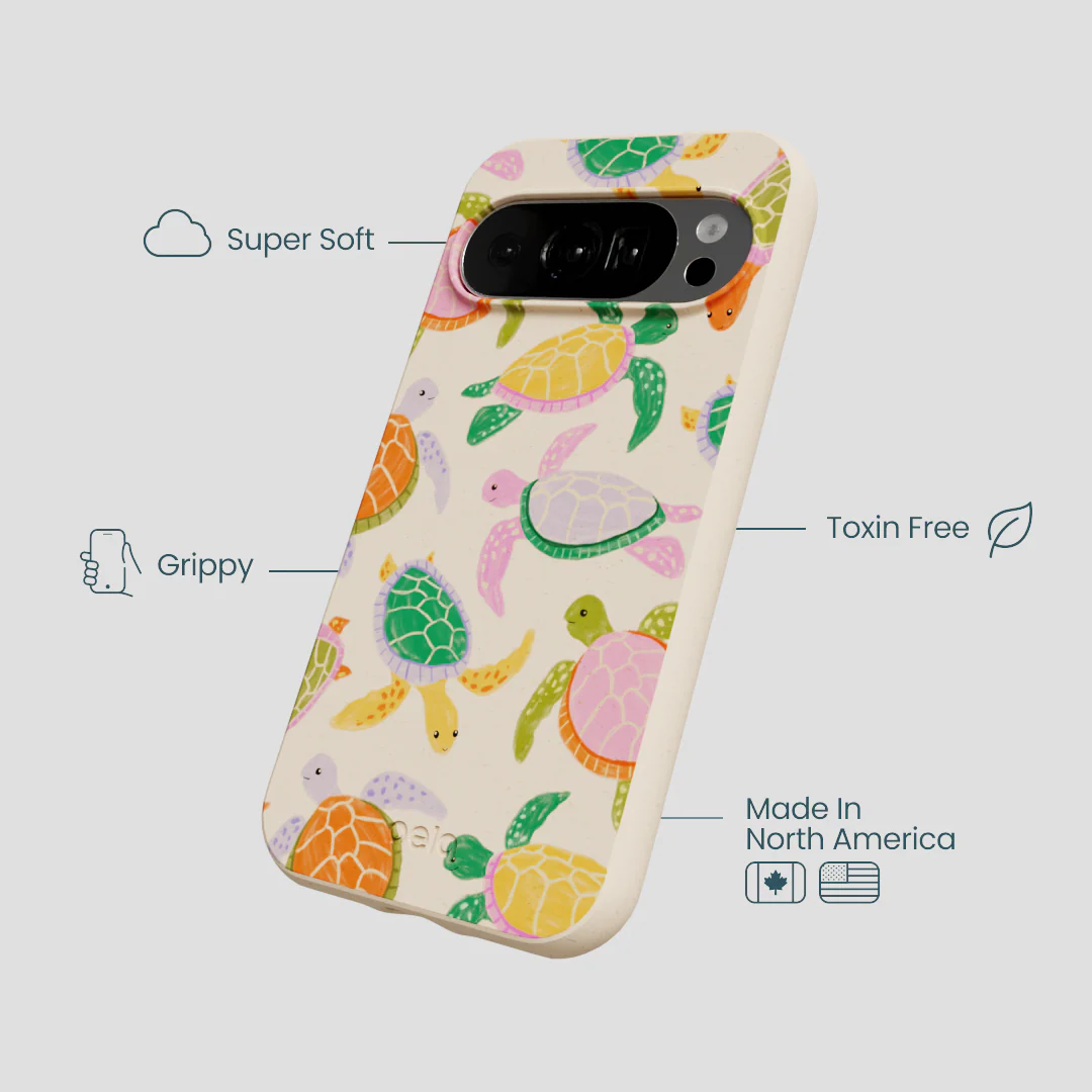 Seashell Sea Turtle Party Google Pixel 10/10 Pro Case - Image 4