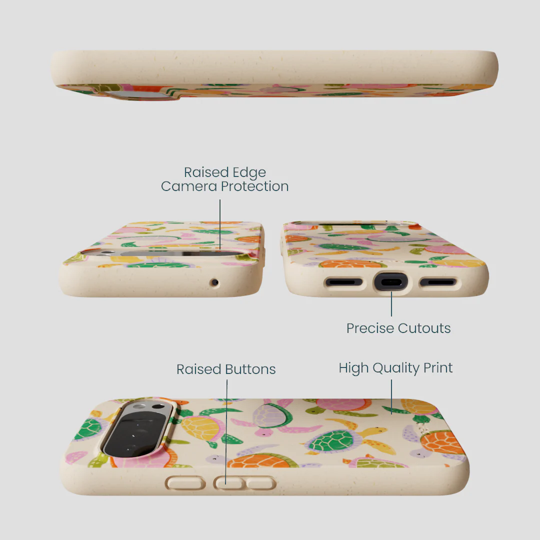 Seashell Sea Turtle Party Google Pixel 10 Pro XL Case - Image 3