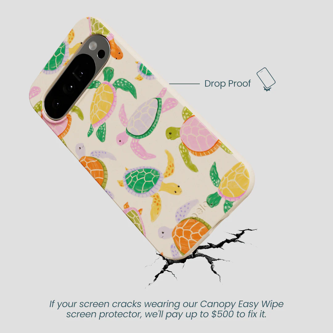 Seashell Sea Turtle Party Google Pixel 10 Pro XL Case - Image 5