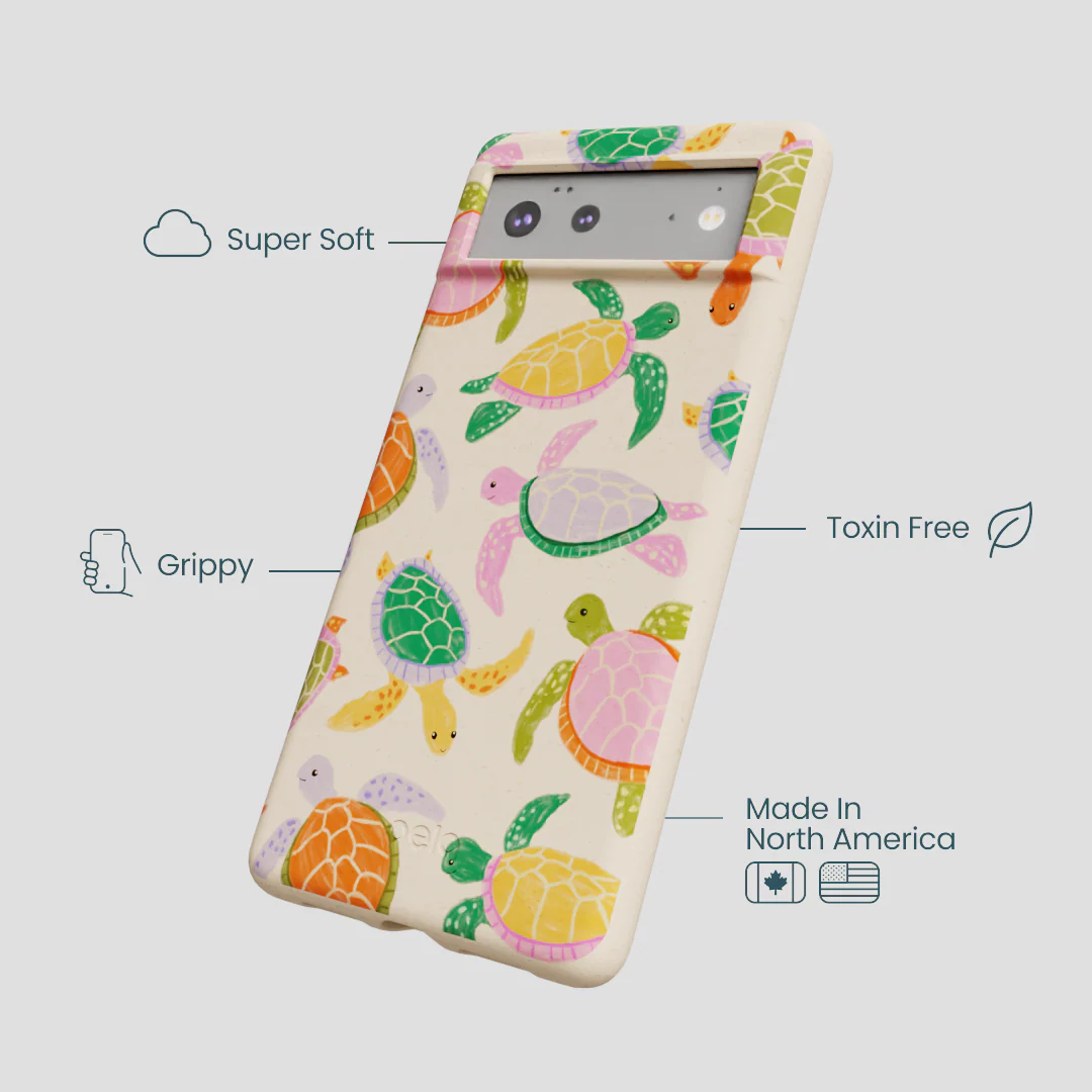 Seashell Sea Turtle Party Google Pixel 6 Case - Image 4