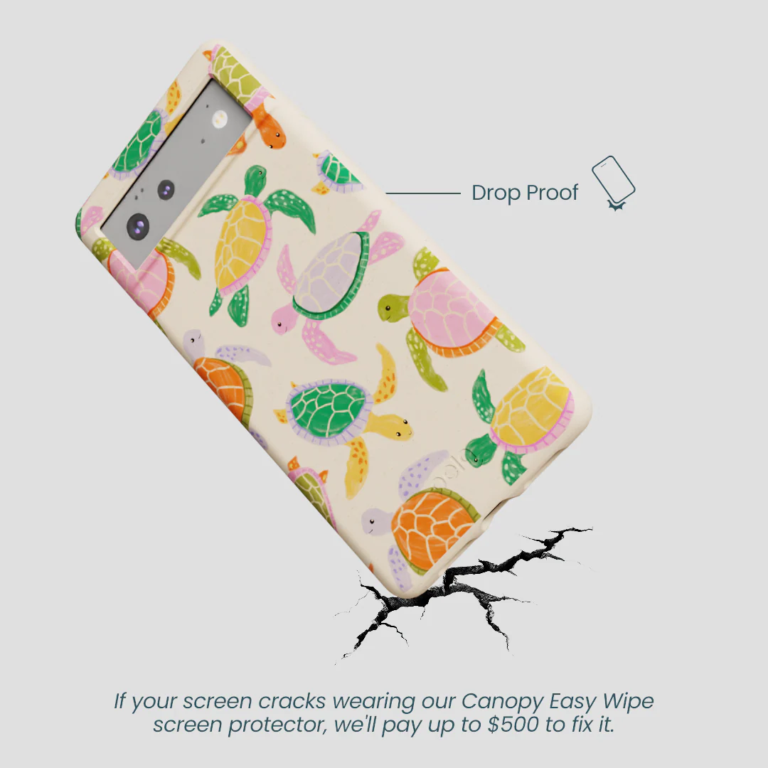 Seashell Sea Turtle Party Google Pixel 6 Case - Image 5