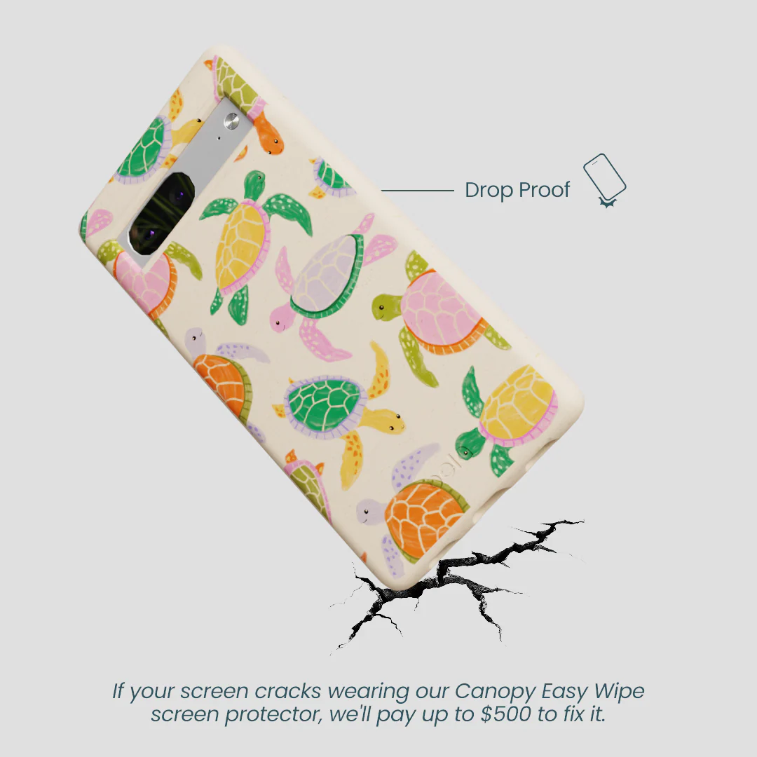 Seashell Sea Turtle Party Google Pixel 7 Case - Image 5