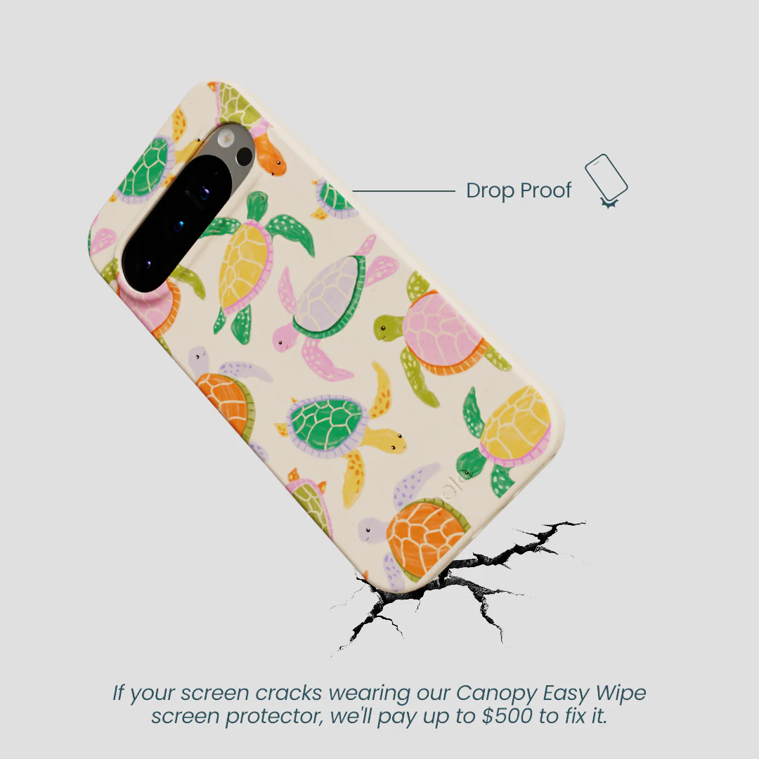 Seashell Sea Turtle Party Google Pixel 9/9 Pro Case - Image 5