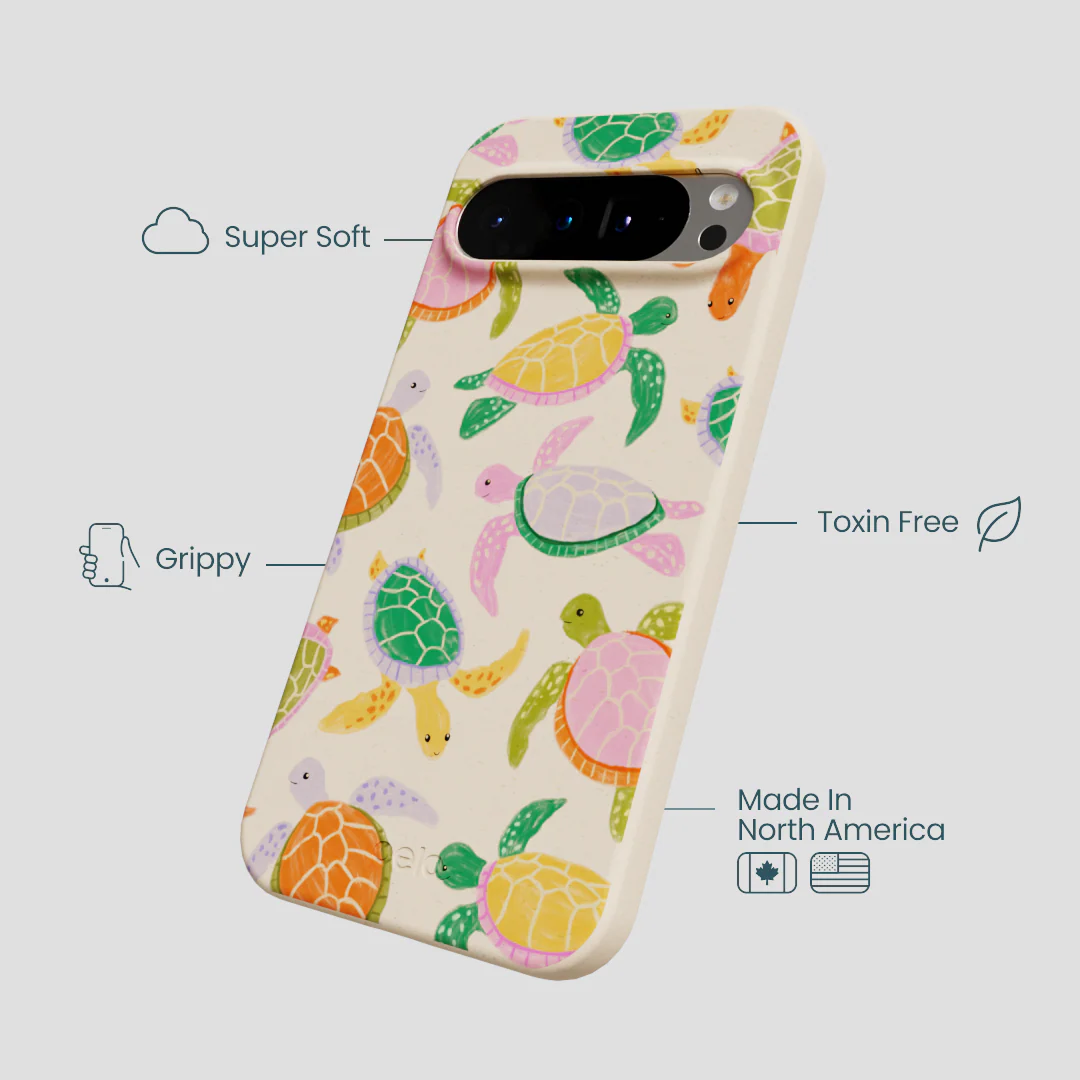 Seashell Sea Turtle Party Google Pixel 9 Pro XL Case - Image 4