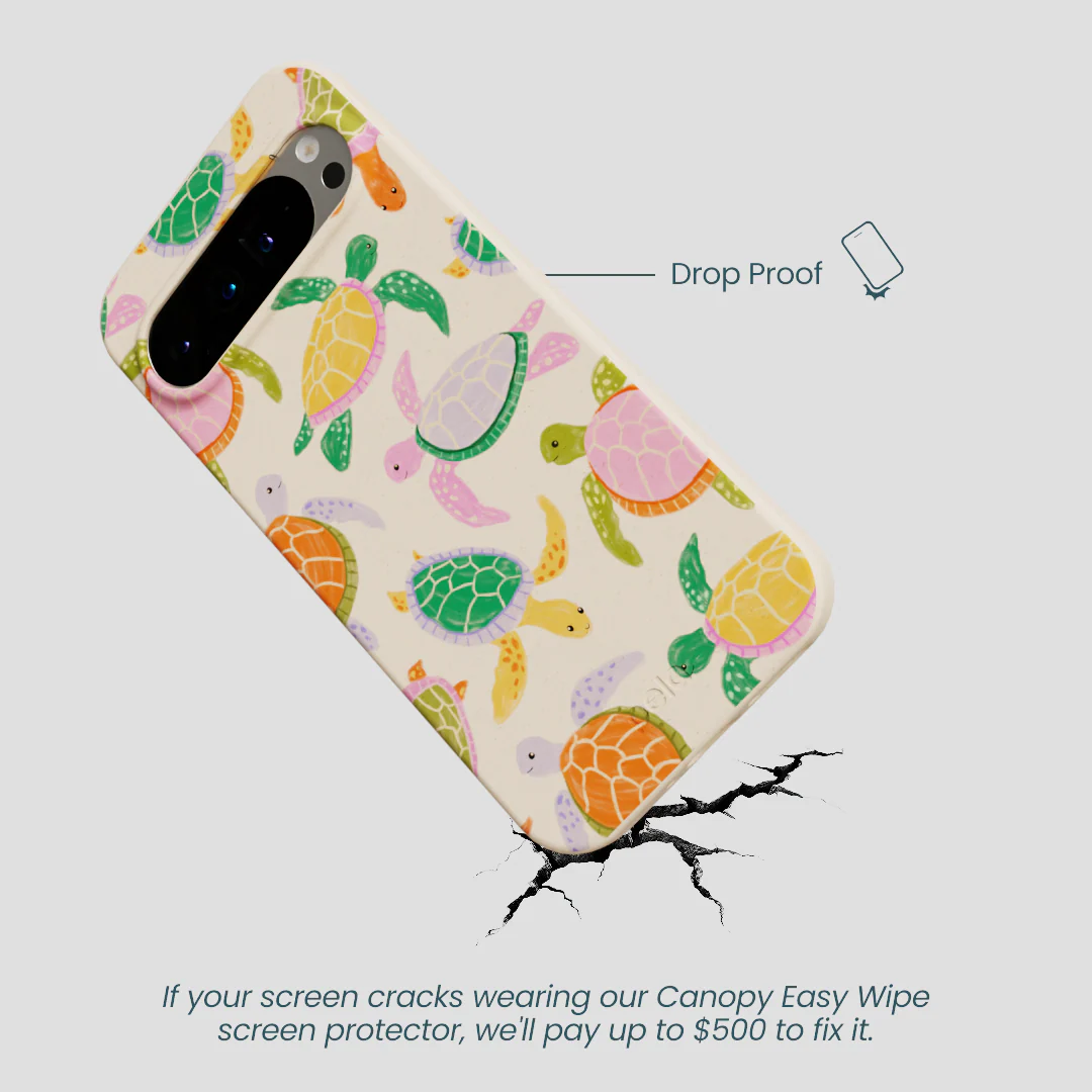 Seashell Sea Turtle Party Google Pixel 9 Pro XL Case - Image 5