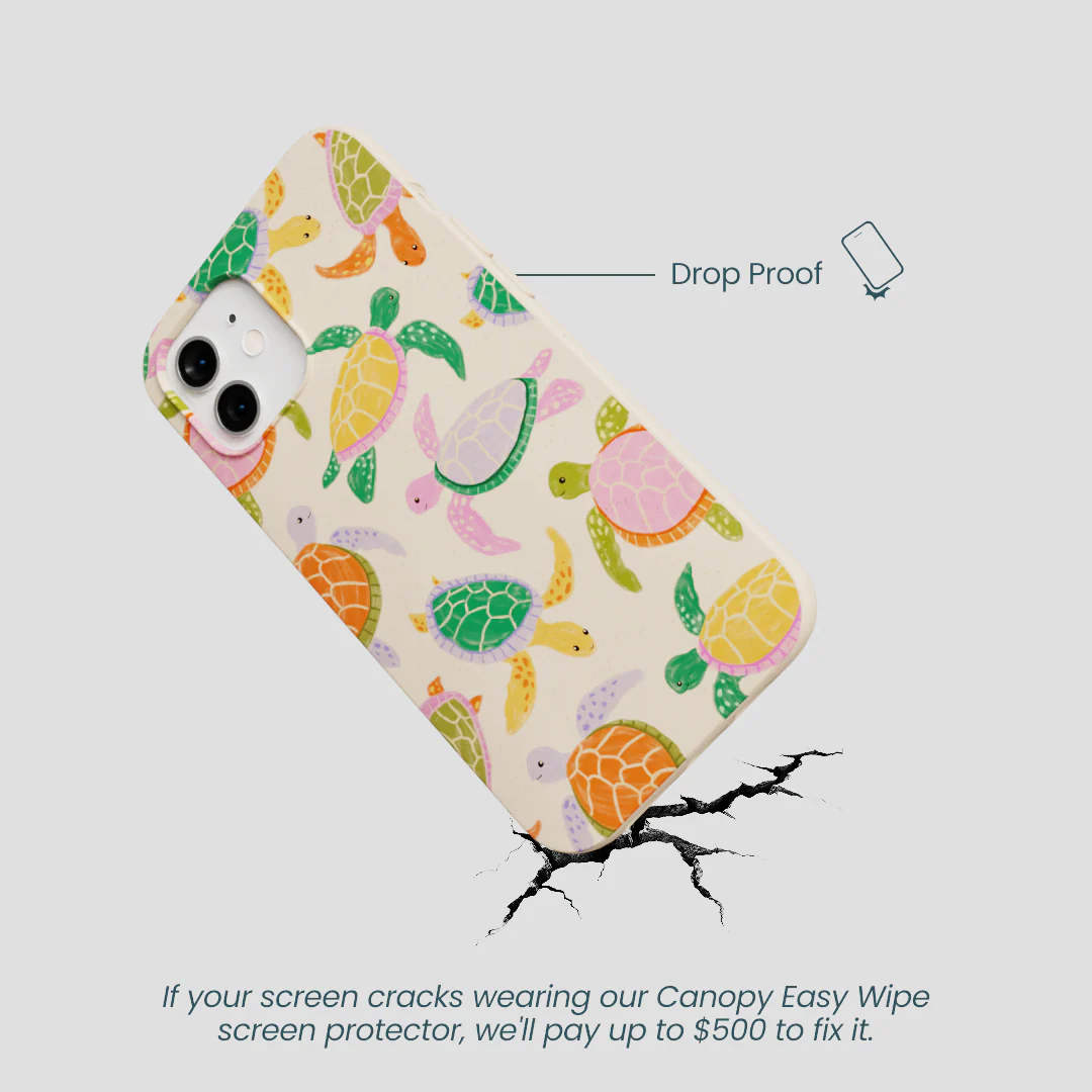 Seashell Sea Turtle Party iPhone 12/ iPhone 12 Pro Case - Image 5