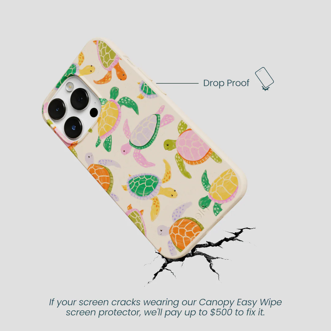 Seashell Sea Turtle Party iPhone 13 Pro Case - Image 5