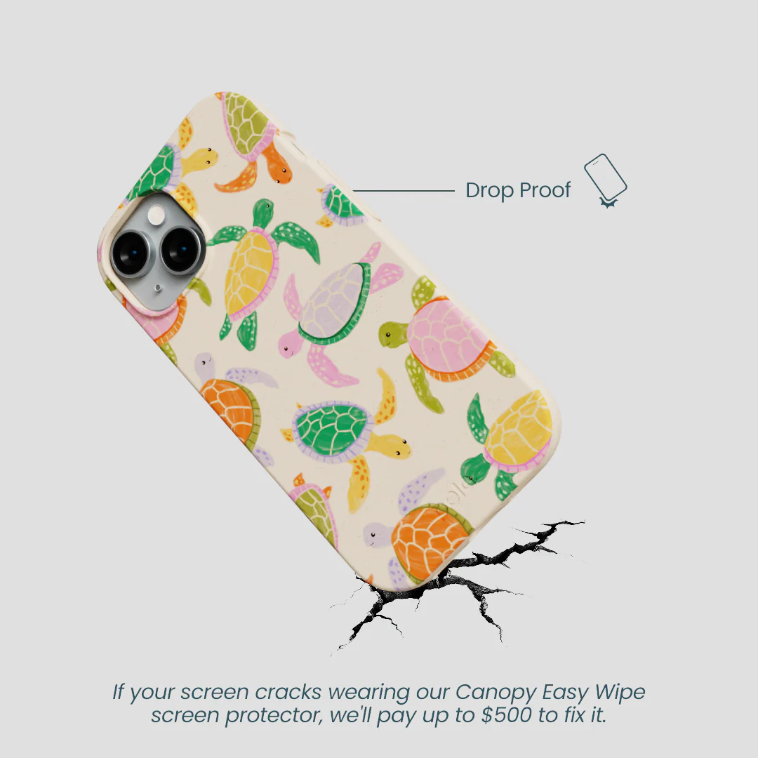 Seashell Sea Turtle Party iPhone 14 Case - Image 5