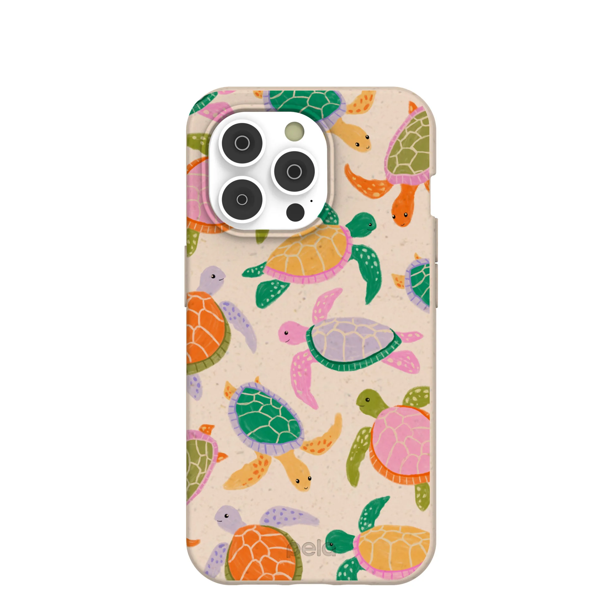 Seashell Sea Turtle Party iPhone 14 Pro Case