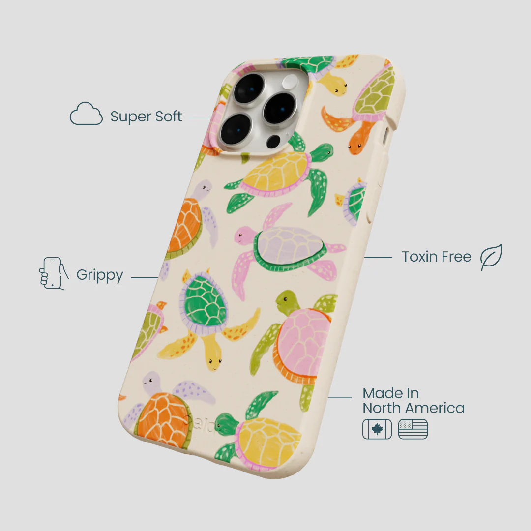 Seashell Sea Turtle Party iPhone 14 Pro Max Case - Image 4