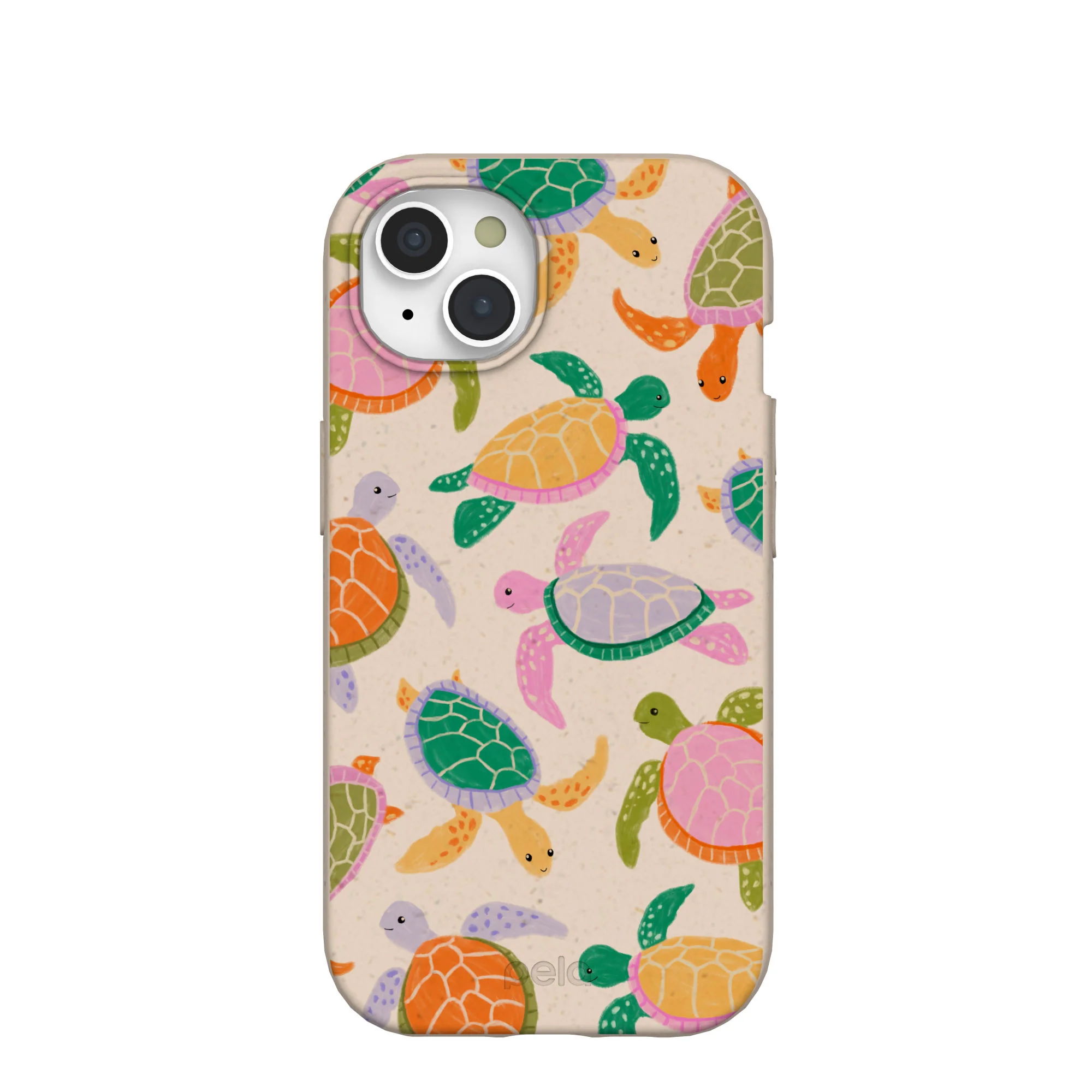 Seashell Sea Turtle Party iPhone 15 Case