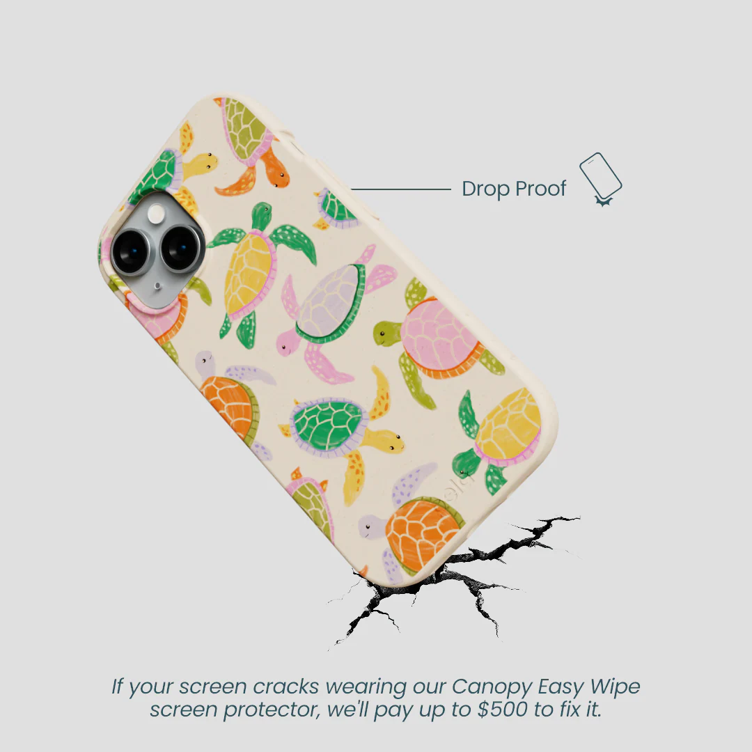 Seashell Sea Turtle Party iPhone 15 Case - Image 5