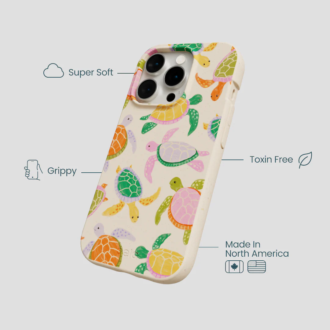 Seashell Sea Turtle Party iPhone 15 Pro Case - Image 4
