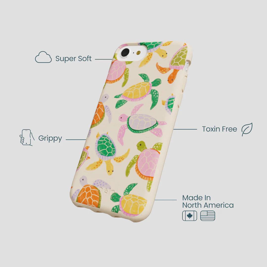 Seashell Sea Turtle Party iPhone 6/6s/7/8/SE Case - Image 4
