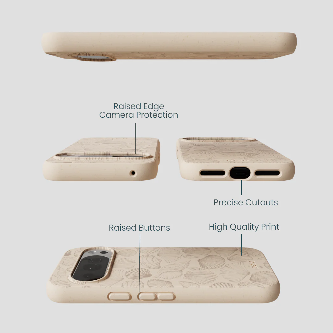 Seashell Seashore Google Pixel 10/10 Pro Case - Image 3