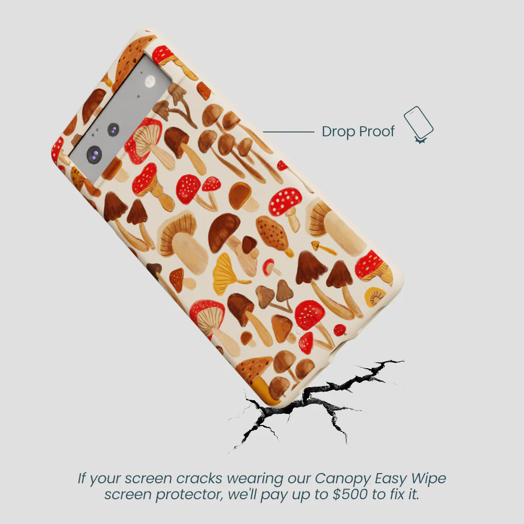Seashell Shroomy Days Google Pixel 6a Case - Image 5