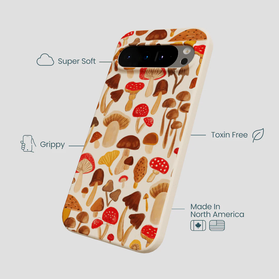 Seashell Shroomy Days Google Pixel 9 Pro XL Case - Image 4