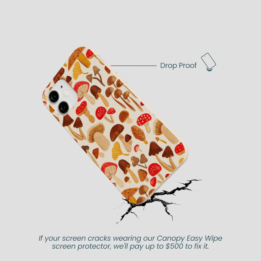 Seashell Shroomy Days iPhone 12 Mini Case - Image 5