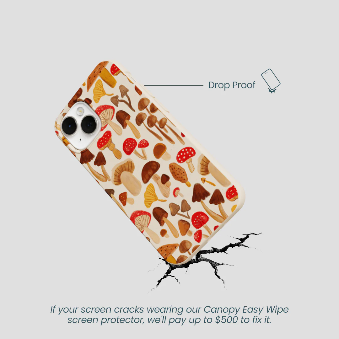 Seashell Shroomy Days iPhone 13 Mini Case - Image 5
