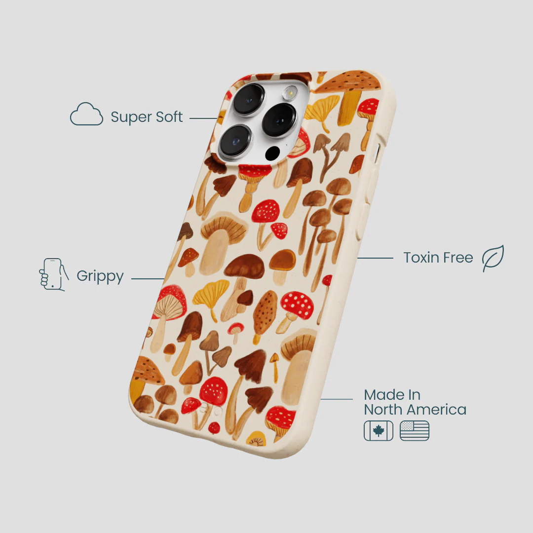 Seashell Shroomy Days iPhone 13 Pro Case - Image 4